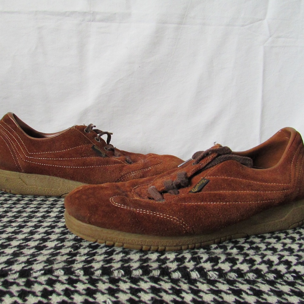 Vintage Coaster’s Brown Suede Sneakers